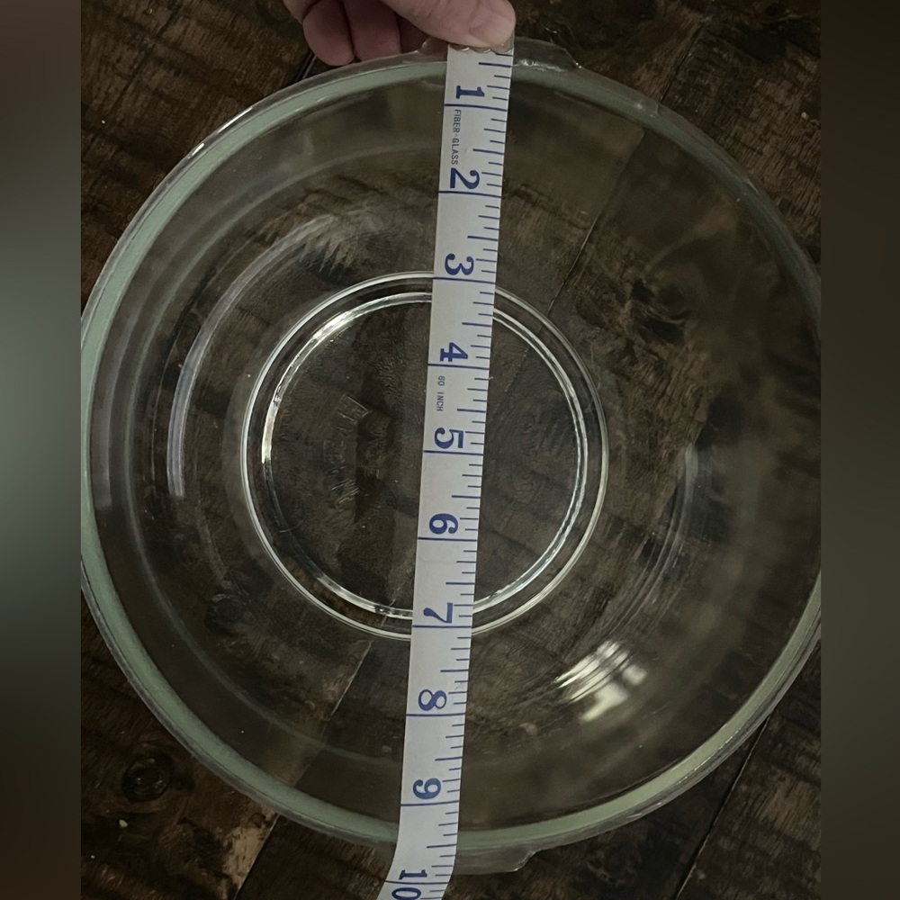 Glassbake mixing bowl.